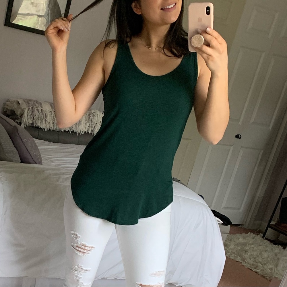 Forest Green Basic Tank